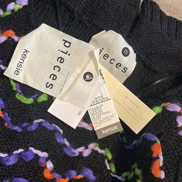 Kensie Crafty Mix Sweater. NEW. - Picture 2 of 4